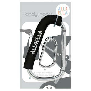 HANDY HOOKS - SILVER
STROLLER CLIP