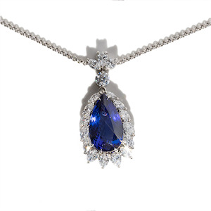 Necklaces: Phoebe Tanzanite Necklace