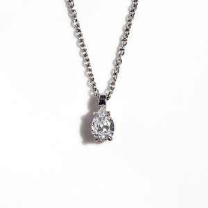 Necklaces: Hazel Petite Diamond Necklace