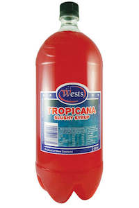 Wests 2lt Slushy Syrup - Tropicana x 6