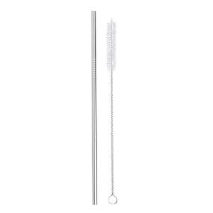 Straight Straw Pack with Vegan Cleaning Brush