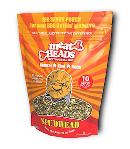 Spudhead 100g Vegetable and Potato Rub Natural Gluten-Free Seasoning Perfect for Grilling