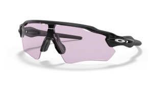 Bicycle and accessory: Oakley Radar EV Path Polished Black Prizm Low Light