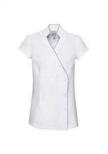 Biz Care: Biz Care Zen Crossover Tunic White 16 H134LSWHT