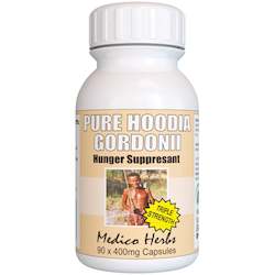 Health food: Hoodia Gordonii Capsules 2x 90 x 400mg - 100% Pure -6 month expiry dates - ** CLEARANCE**