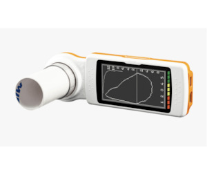 Spirodoc Handheld Spirometer and Oximeter – Touchscreen – Mediscope