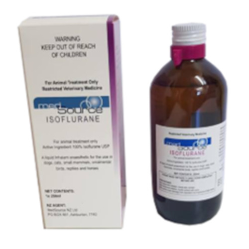 Medical and surgical equipment repair and maintenance: MedSource Isoflurane 250ml, 30x Pack (Freight Free)