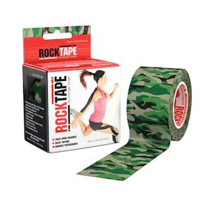 ROCKTAPE 5m x 5cm ROLL - Camo Green