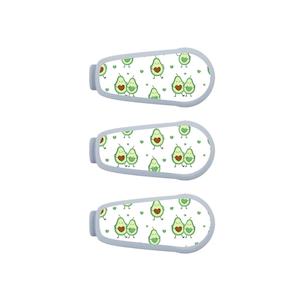 Dexcom G6 Transmitter Decals x3 - Avocados