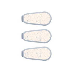 Dexcom G6 Transmitter Decals x3 - Marble Pastel Pink/Grey