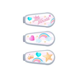 Dexcom G6 Transmitter Decals x3 - Little Princess