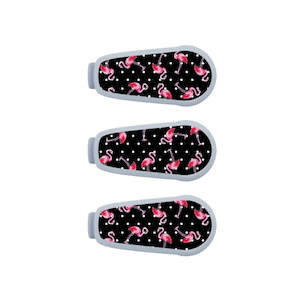 Dexcom G6 Transmitter Decals x3 - Flamingo