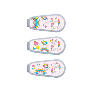 Dexcom G6 Transmitter Decals x3 - Unicorn Pink