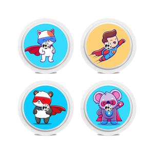 Freestyle Libre Sensor Decal x4 - Superheroes