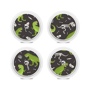 Freestyle Libre Sensor Decal x4 - Dinosaur Skeletons