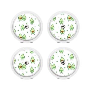 Freestyle Libre Sensor Decal x4 - Avocados