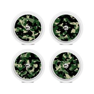 Freestyle Libre Sensor Decal x4 - Camo Green