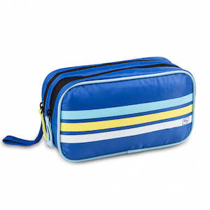 Elite Bags: Diabetes Case - Retro Blue Stripe