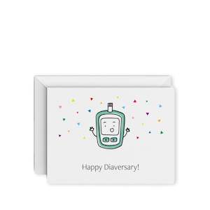 Myabetic: Greeting Card - Happy Diaversary