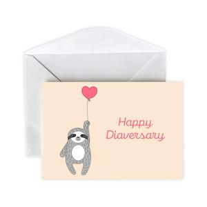 MedStyle: Greeting Card - Happy Diaversary: