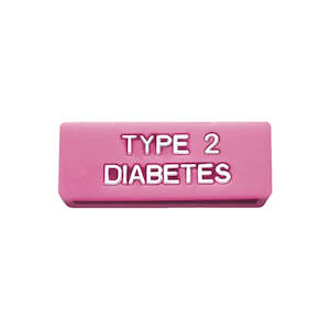 Type 2 Diabetes Watch Sleeve - Pink