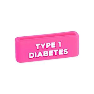 Type 1 Diabetes Watch Sleeve - Pink