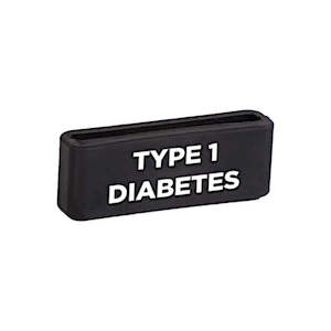 Type 1 Diabetes Watch Sleeve - Black