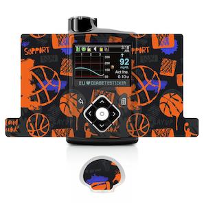 Medtronic MiniMed Pump Decal - Basketball