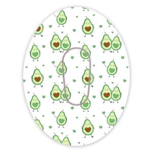 Dexcom G6 Summer Patch Collection: Dexcom G6 Patch: Avocado - Inner Cut