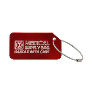 Medical Luggage Tag - Medical supply bag – Handle with care