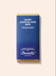 96% Dark Chocolate Bar