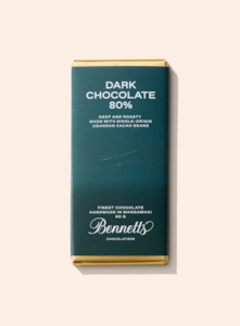 Coffee shop: 80% Dark Chocolate Bar