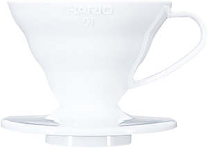 Coffee shop: Hario V60 01 Plastic White