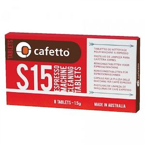 Coffee shop: Cafetto S15 Super Automatic Espresso Machine Cleaner 8x Tablets