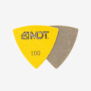 MDT 3'' 400Grit Electroplated Corner Polishing Pad - Triangle