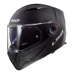 Adventure Helmets: LS2 FF324 Metro Evo Helmet - Matte Black