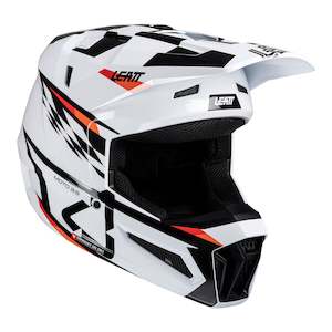 Off Road Helmets: Leatt 2025 3.5 Junior Helmet Kit - White