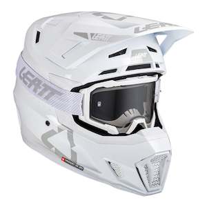 Leatt 2025 7.5 Helmet Kit - White