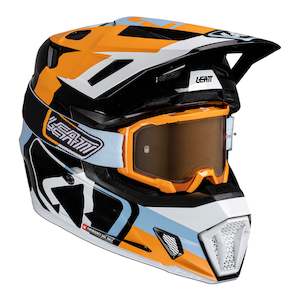 Off Road Helmets: Leatt 2025 7.5 Helmet Kit - Orange