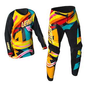 Off Road Pants: Leatt 2025 3.5 Mini Ride Kit - Carnival