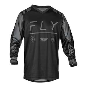 Fly Racing 2024 F-16 Jersey - Black / Charcoal