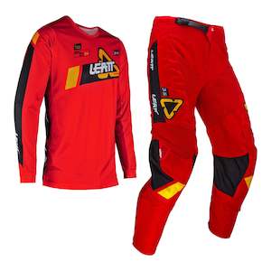 Off Road Jerseys: Leatt 2024 3.5 Mini Ride Kit - Red