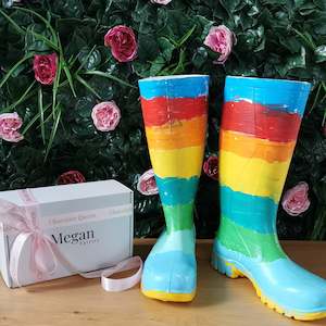 Rainbow Gumboots