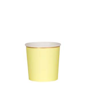 Big Rig: Pale Yellow Tumbler Cups