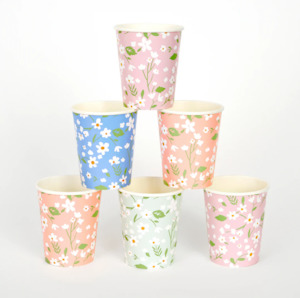 Ditsy Floral Cups