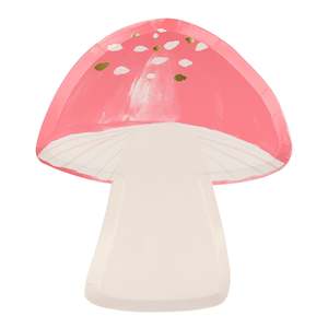 Fairy Mushroom Plates