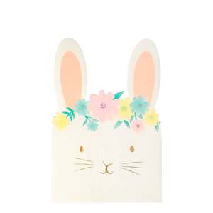 Floral Bunny Napkins