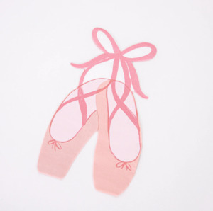 Ballerina Slipper Napkins