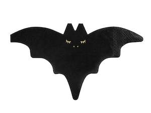 Halloween Black Bat Napkins