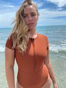 Internet only: Chacahua Surf Suit Rust